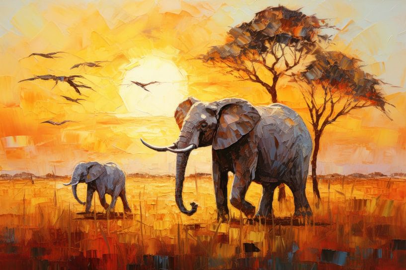Afrikaanse zon van ARTemberaubend
