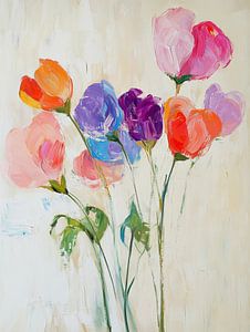 Fröhliche Blumen | Lebendige Blumen