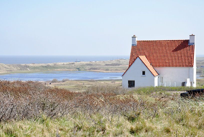 Huis aan zee par Wies Steenaard