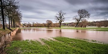 Hochwasser im Geul-Tal von Rob Boon