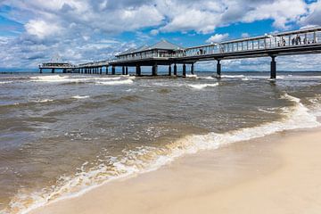 Seebrücke in Heringsdorf auf der Insel Usedom von Rico Ködder