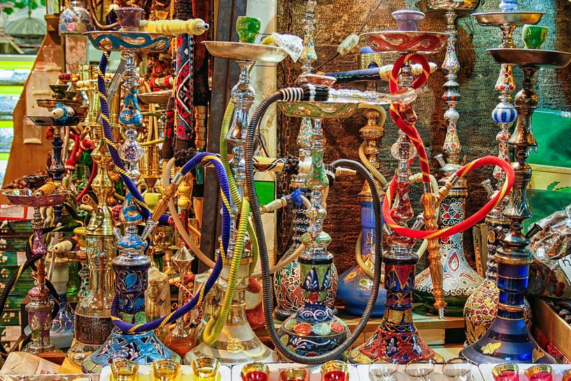 Colourful bongs by Patricia Hofmeester