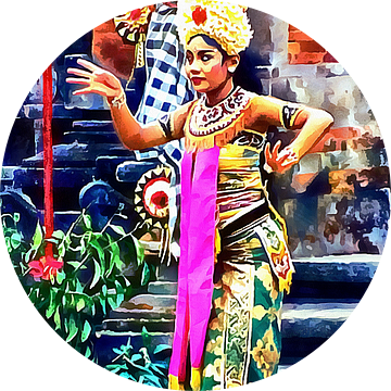 Balinese Danseres van Dorothy Berry-Lound