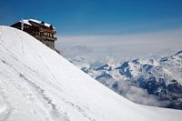 Restaurant Le Panoramic in the posh ski resort Courchevel 1850, Les 3 Vallees, France