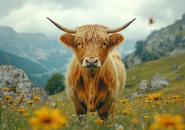 Highland Cow  van Niklas Maximilian