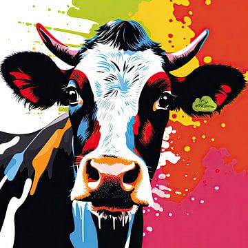 Pop-Art-Kuh von Imagine