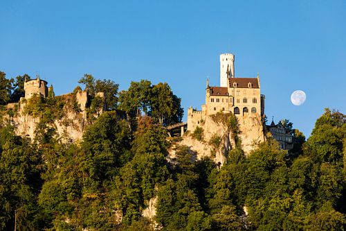 Schloss Lichtenstein in de Zwabische Alb