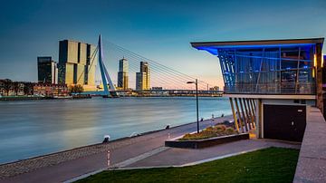 Skyline von Rotterdam von Martijn van Dellen