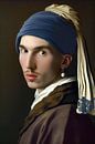 Man With Pearl Earring by Treechild thumbnail