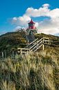 Leuchtturm in Norddorf auf der Insel Amrum van Rico Ködder thumbnail