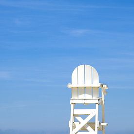 Strandwachtstoel van Bert Broer