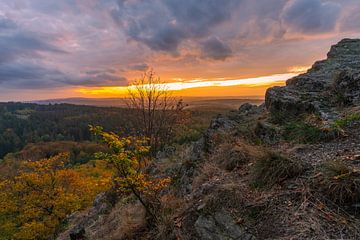 Weather Spectacle in Autumn at the Taunus Mountains by Christian Klös