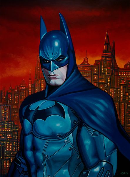 Peinture Batman 3 par Paul Meijering