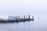 Alter Steg im Nebel von Tilo Grellmann Miniaturansicht