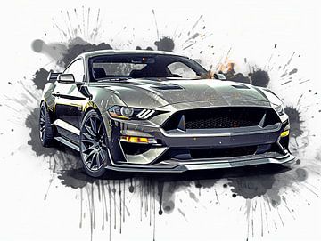 Ford Mustang Car Car by FotoKonzepte