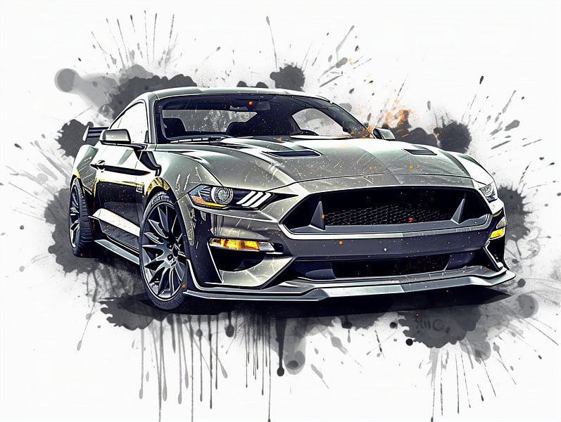 Ford Mustang Auto van FotoKonzepte