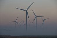 windmolenpark - windenergie sfeeropname von Keesnan Dogger Fotografie Miniaturansicht