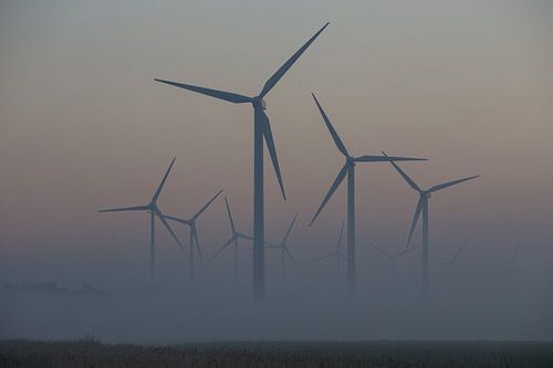 windmolenpark - windenergie sfeeropname