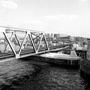 Dordrecht Bau einer neuen Eisenbahnbrücke von Dordrecht van Vroeger Miniaturansicht