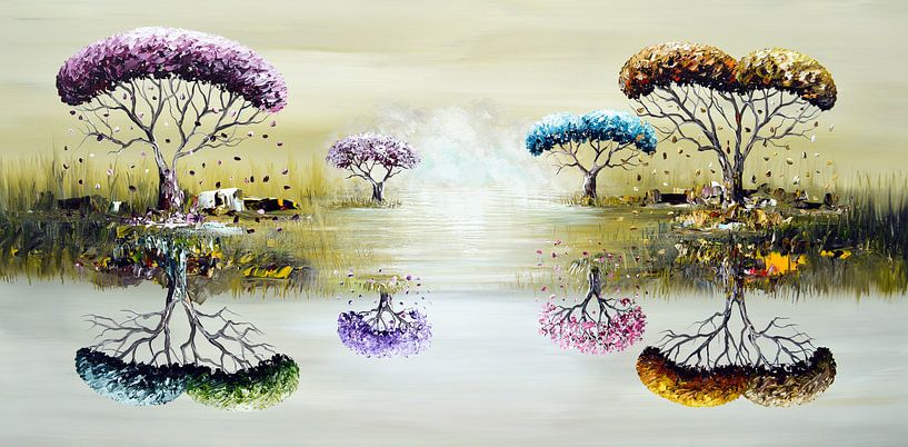Seasons by Gena Theheartofart