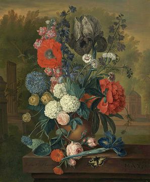 Twaalf maanden bloemen: Mei, Jacob van Huysum
