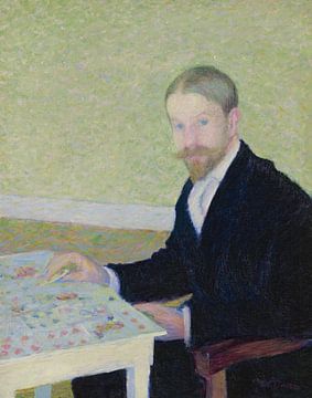 Theodore Earl Butler - Portrait of the artist, WiIliam Hart, Giverny by Peter Balan