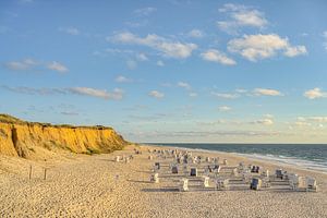 Strand beim Roten Kliff auf Sylt von Michael Valjak