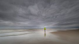 Vue sur l'océan sur Jacqueline de Groot