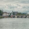 Maastricht et le pont Saint Servatius sur Rob van der Pijll