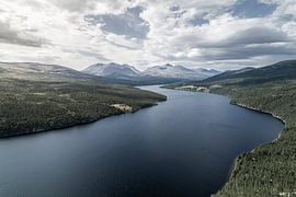 Norwegen | Luftaufnahme von Atnsjoen und Rondane von Dylan Winter Visuals