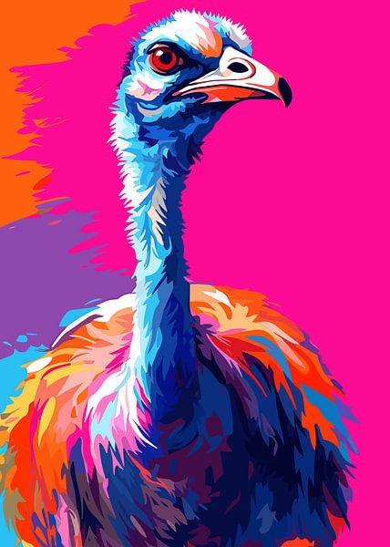 Wild Nature WPAP Color Style von Mason Scott