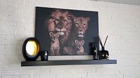 Kundenfoto: Löwenfamilie mit Jungtieren von Bert Hooijer