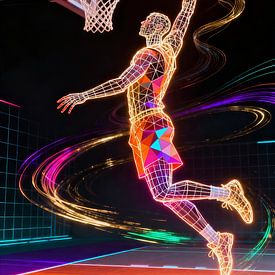 Dunk of Light by Retrotimes