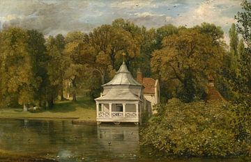 De vertrekken achter Alresford Hall, John Constable