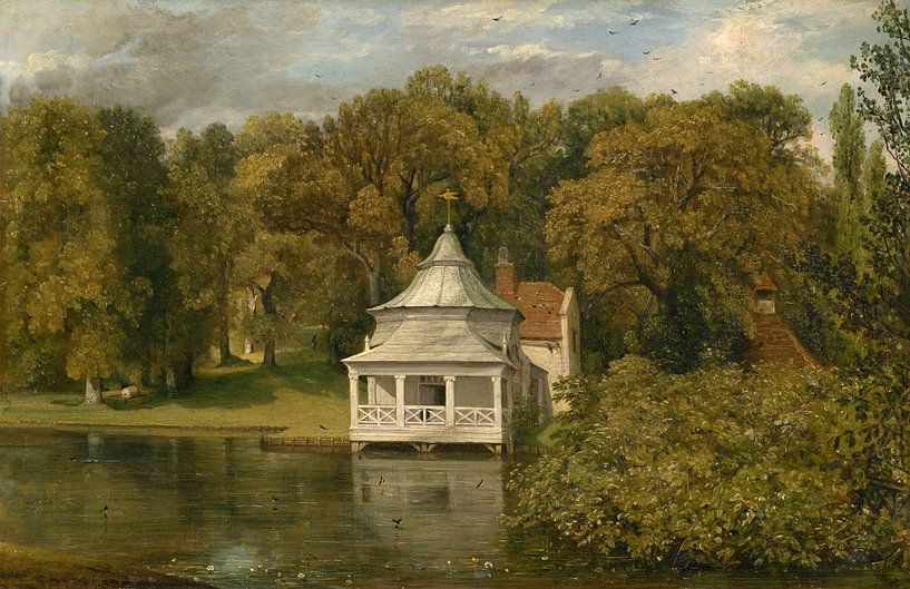 The Quarters behind Alresford Hall, John Constable by Masterful Masters