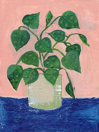 Vibrant Potted Houseplant by Nikita Jariwala