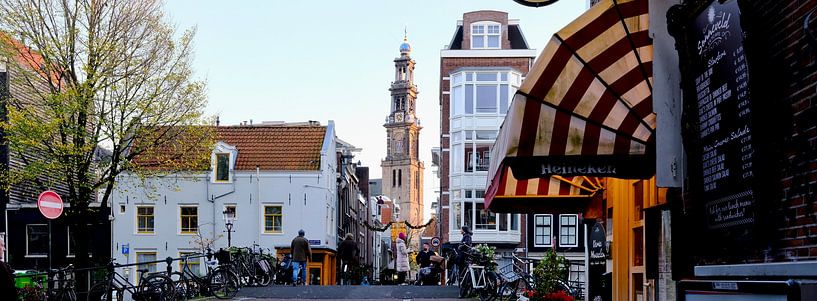Amsterdam, Jordaan with Westertoren by Amsterdam Highlights