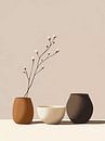 Minimal vases Japandi style by haroulita thumbnail