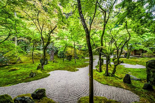 Zen-Garten in Dazaifu, Japan
