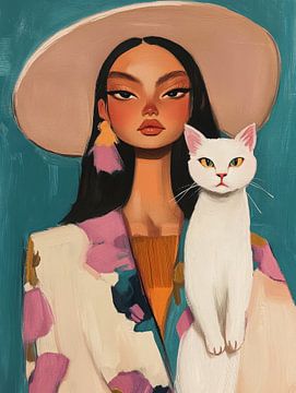 Purrfectly Posed van Carla Van Iersel