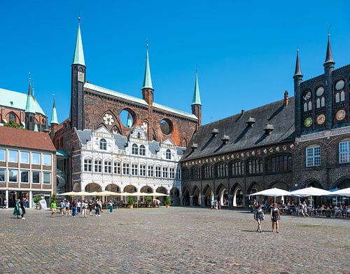 Oude markt van Lübeck