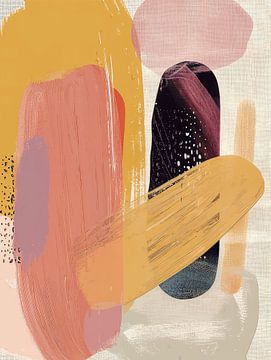 Modern en abstract, bohmian stijl van Studio Allee