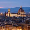 Duomo Florence - avondfoto van Henk Verheyen