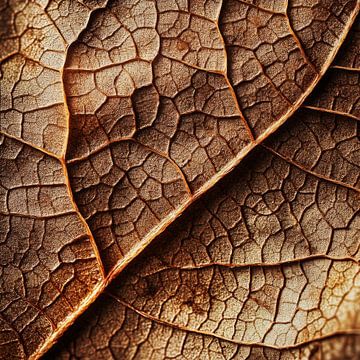 Leaf structure close-up by Poster Art Shop