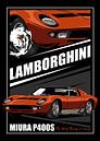 Lamborghini Miura P400S Car by Adam Khabibi thumbnail