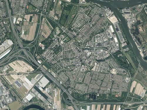 Luchtfoto van Ridderkerk