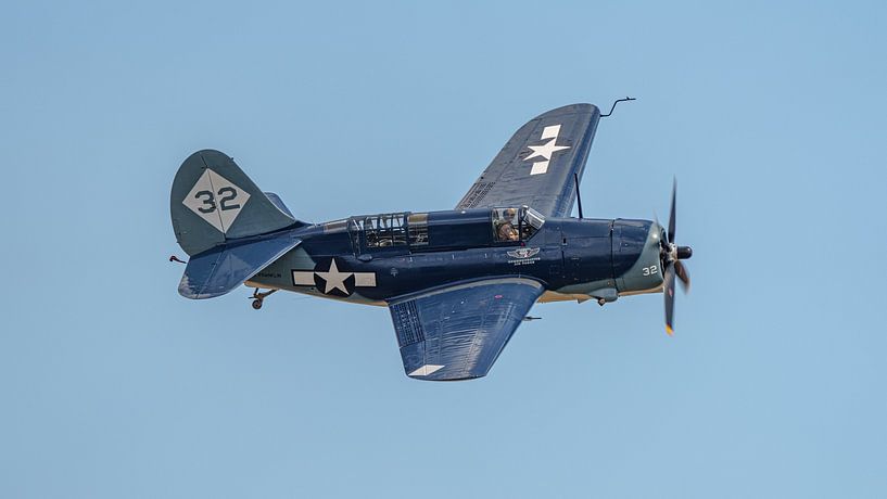 Curtiss SB2C-5 Helldiver. by Jaap van den Berg