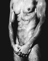 Naakte man met prachtig lichaam