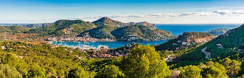 Panoramisch uitzicht op Port de Andratx op Mallorca