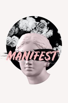 Manifestvenusroze Verhouding2x3 van Grace Digital Art Co